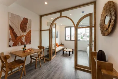 禁烟一卧室公寓 — Homestay CHẤT- Train Street,Self check